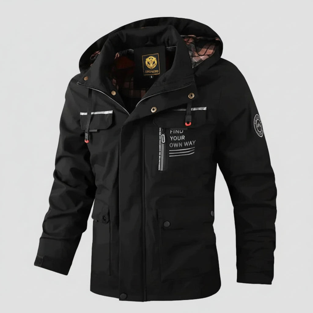 Chaqueta a Prueba de Viento y Agua para Hombres
