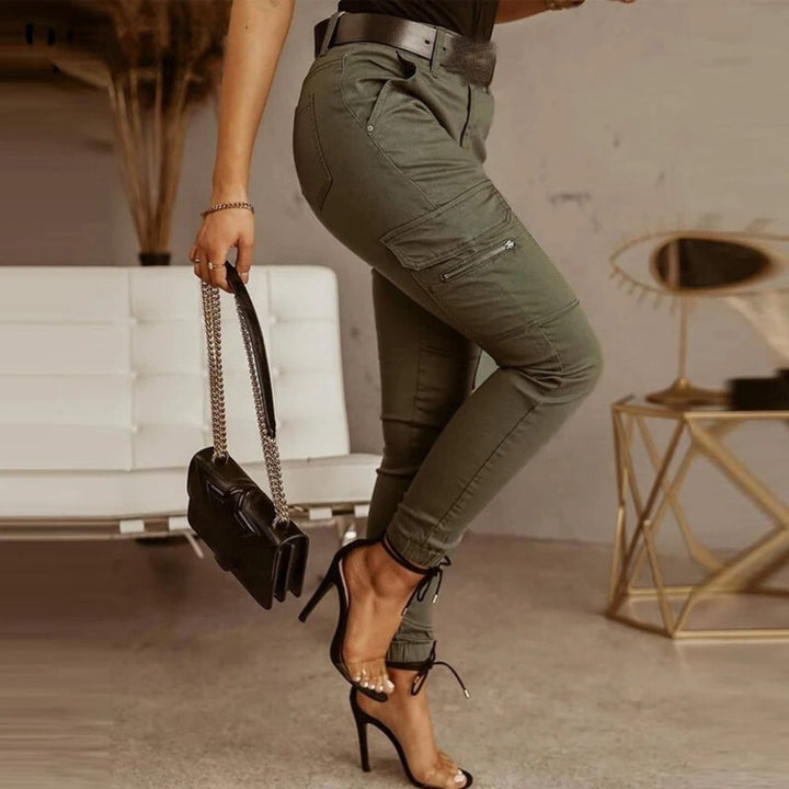 Pantalones de chándal de estilo cargo para mujer