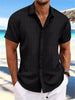 Camisa de manga corta de verano para hombre
