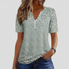 Blusa de Verano con Cuello en V para Mujeres