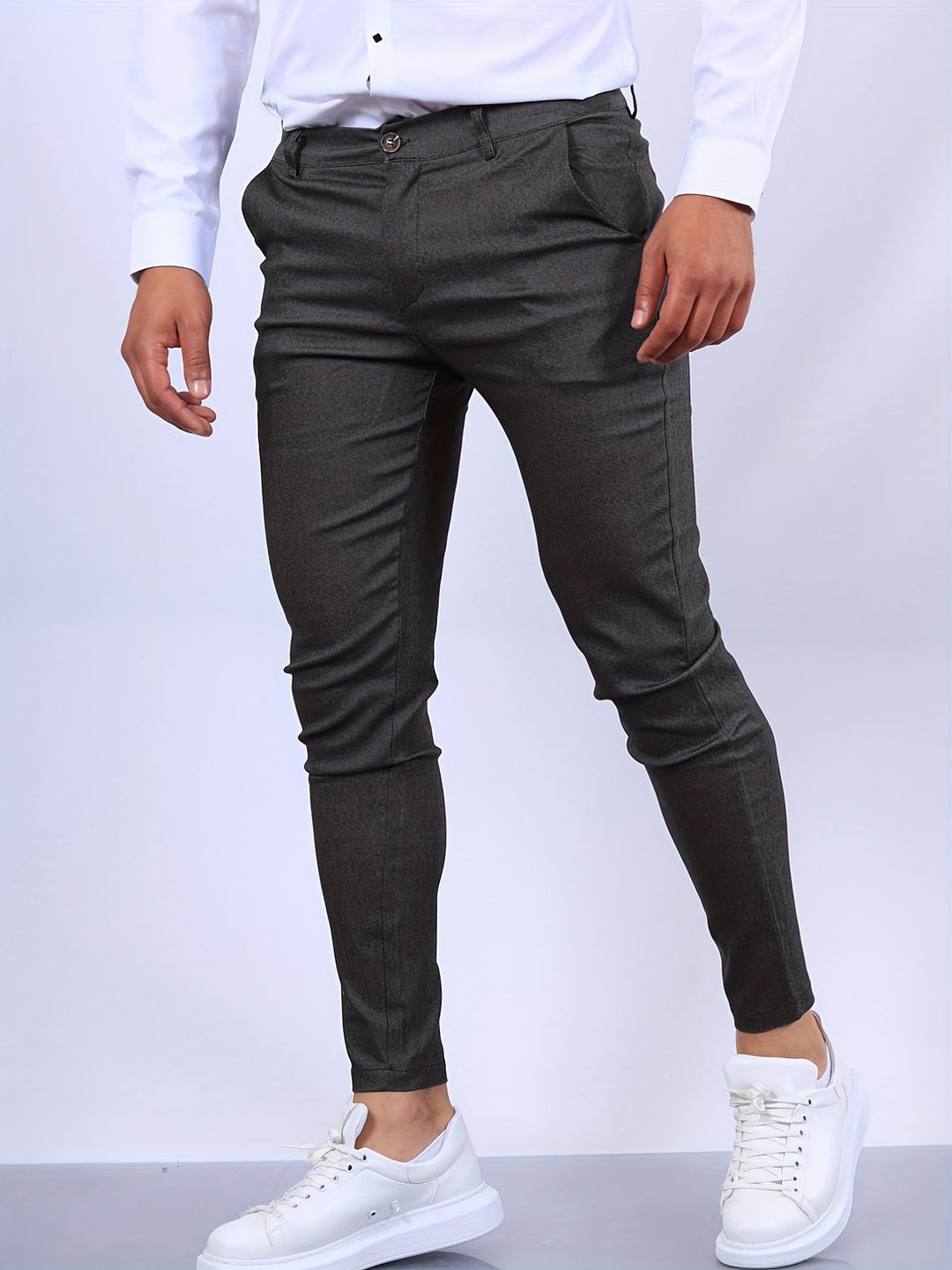 Orlando: pantalones pitillo elásticos para hombre