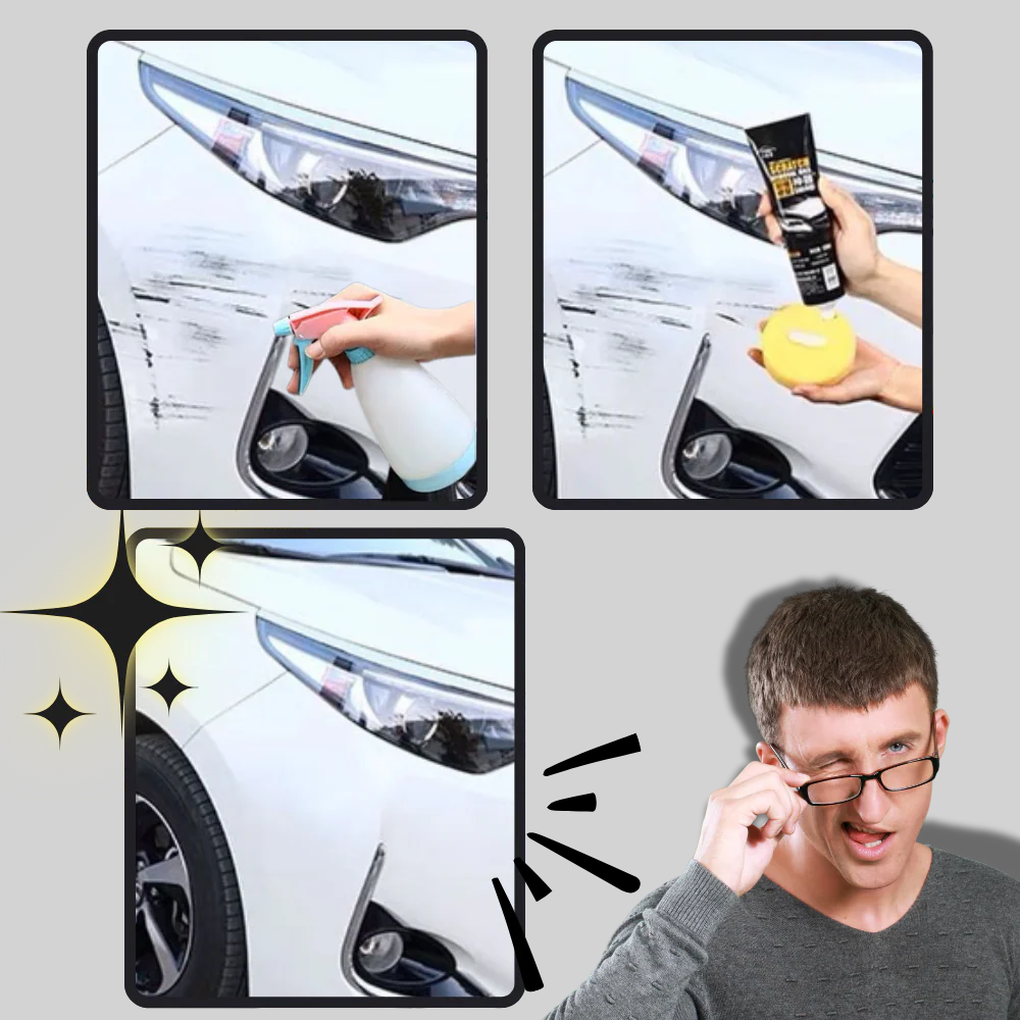 Pasta de Reparación de Rayones para Autos 120 ml – Fórmula de Penetración Profunda
