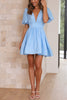 Minivestido elegante y de corte fluido