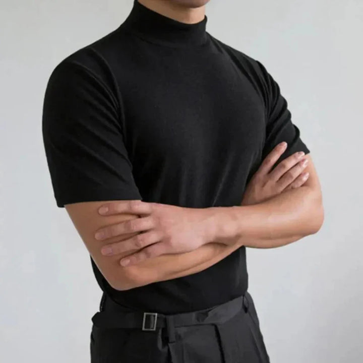Camiseta de Cuello Alto para Hombres