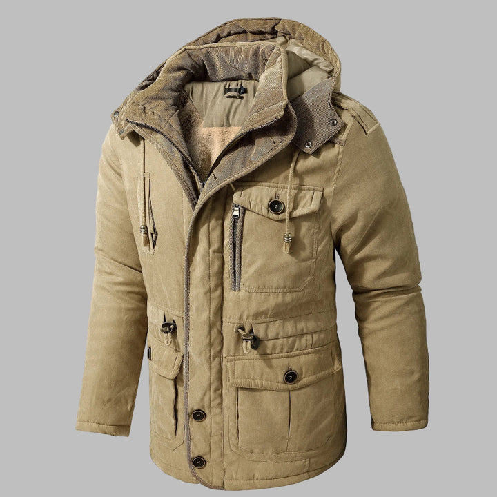 Chaqueta de Invierno Multi-Bolsillos para Hombres