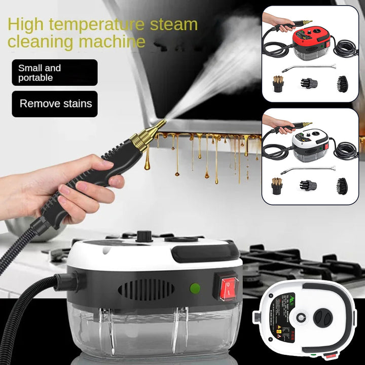 Limpiador de Vapor Innovador de 2500W para Coche y Hogar