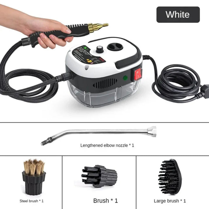 Cleenerz: innovador limpiador a vapor de 2500 W para el coche y el hogar