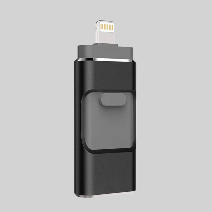 Unidad Flash USB 4 en 1 – Solución de Almacenamiento Multi-Conector