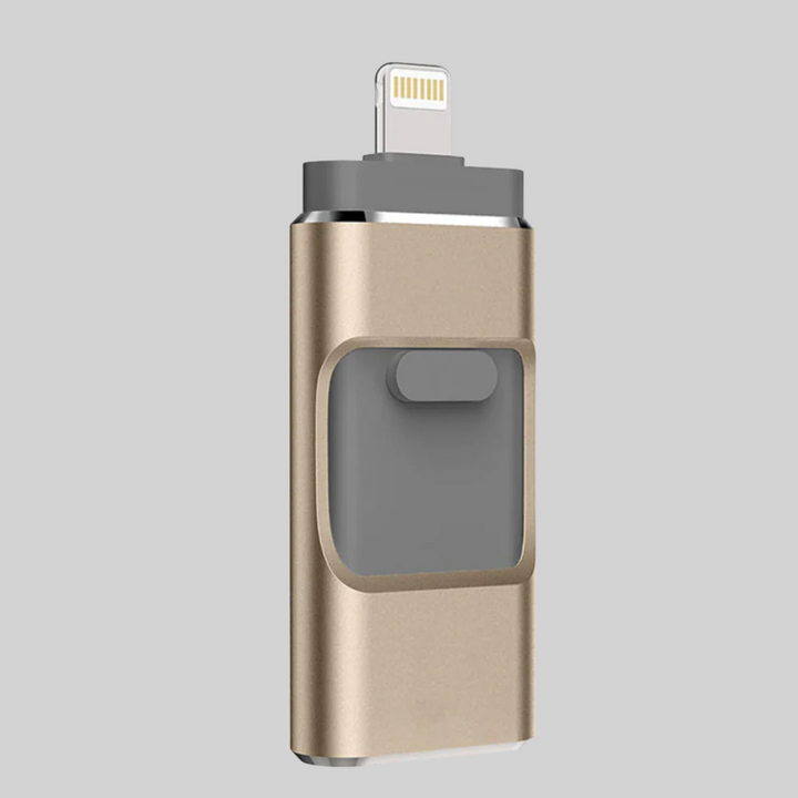 Unidad Flash USB 4 en 1 – Solución de Almacenamiento Multi-Conector