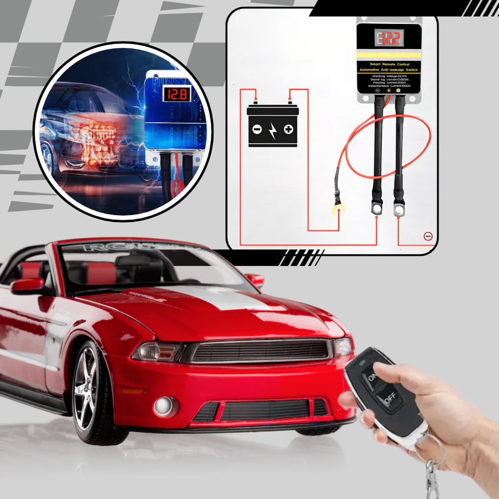 Interruptor de Muerte del Auto – Dispositivo de Desconexión Remota de Batería