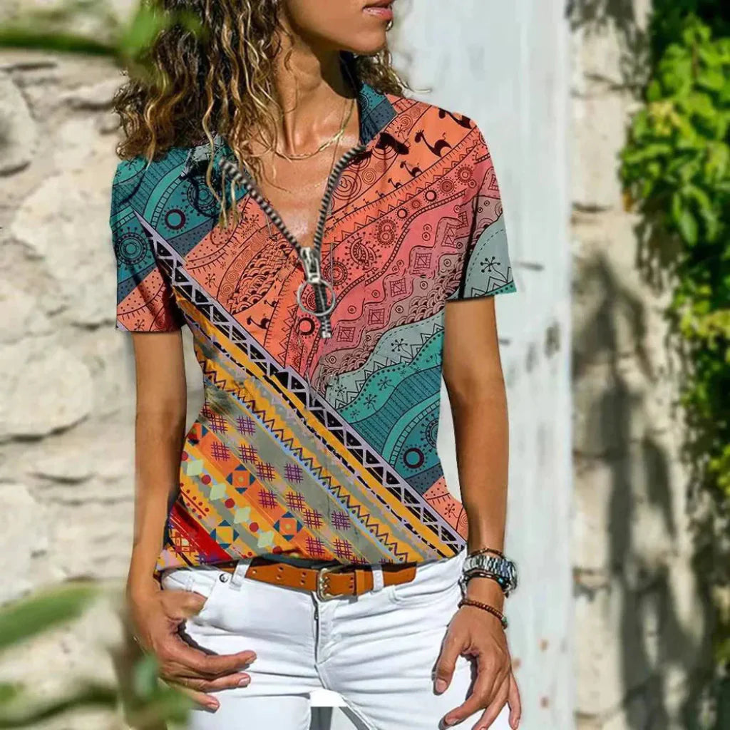 Camisa Elegante de Verano para Mujeres