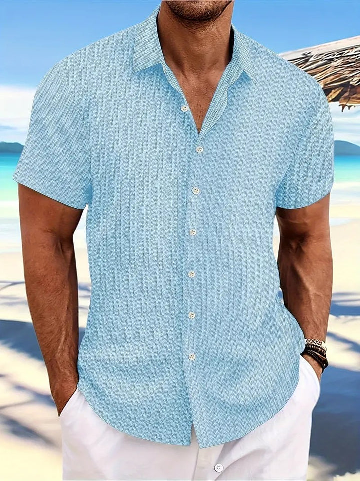Camisa de manga corta de verano para hombre