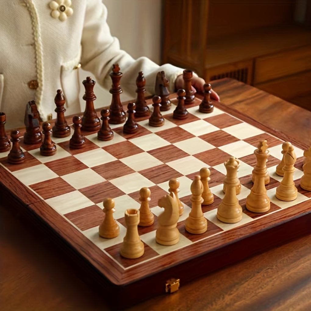 Juego de Ajedrez de Madera