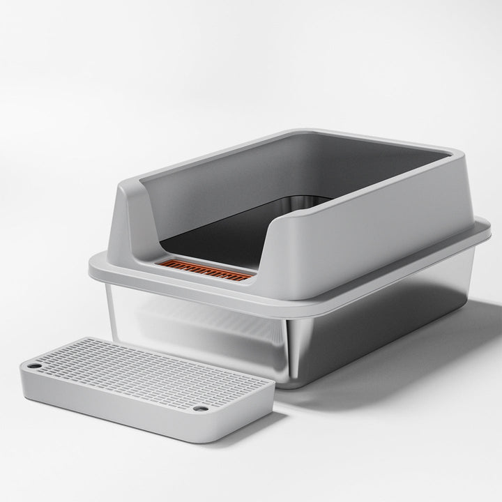 Arenero cerrado con control de olores para gatos, imagen 3