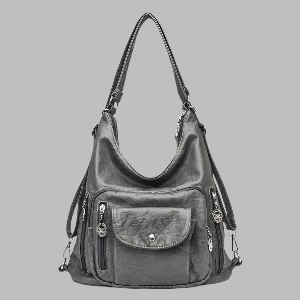 Bolsos de mano de cuero premium para mujeres