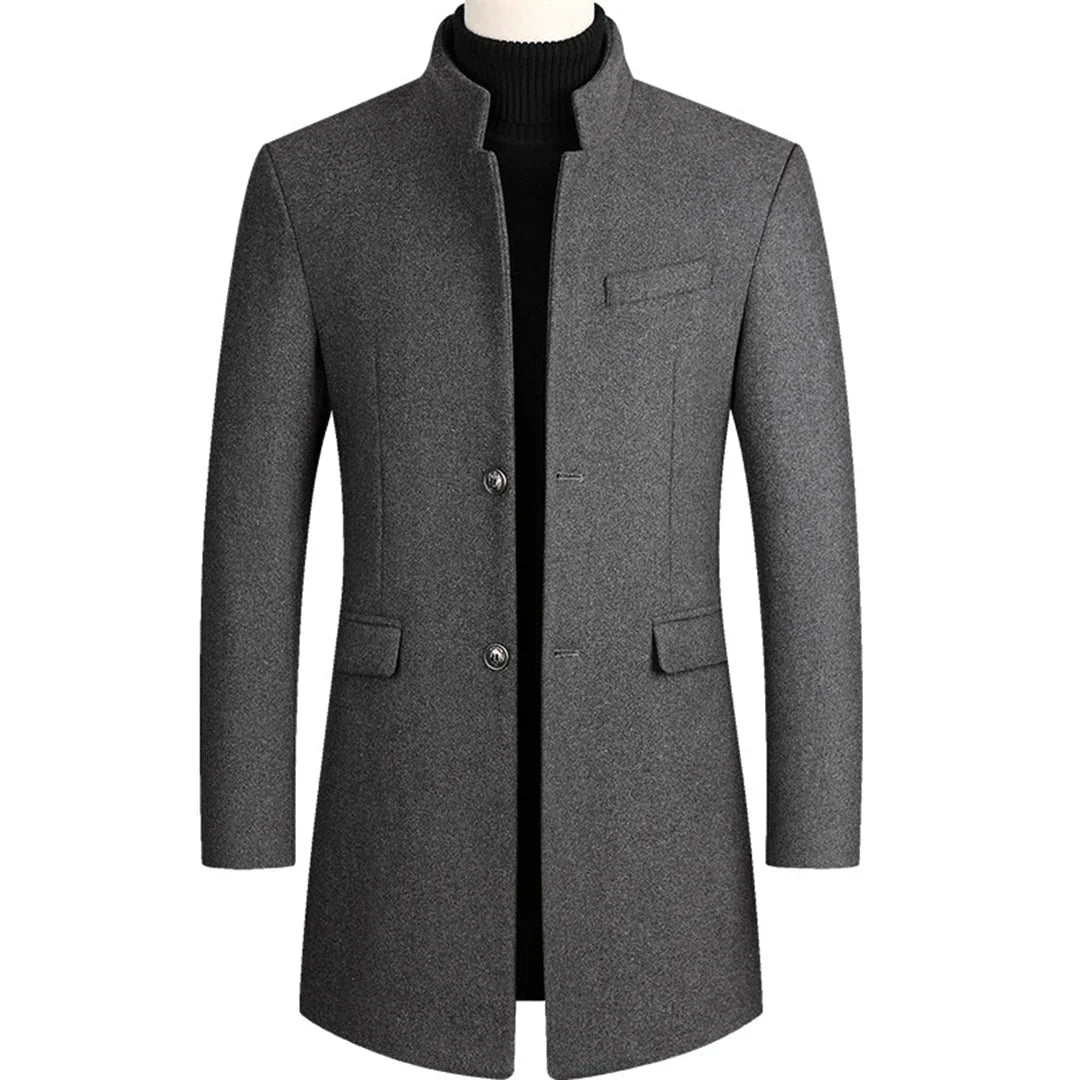 Alexander: abrigo largo de gala para hombre con elegancia atemporal