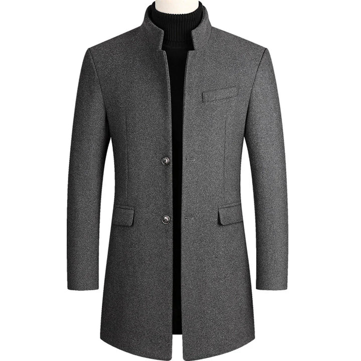 Alexander: abrigo largo de gala para hombre con elegancia atemporal