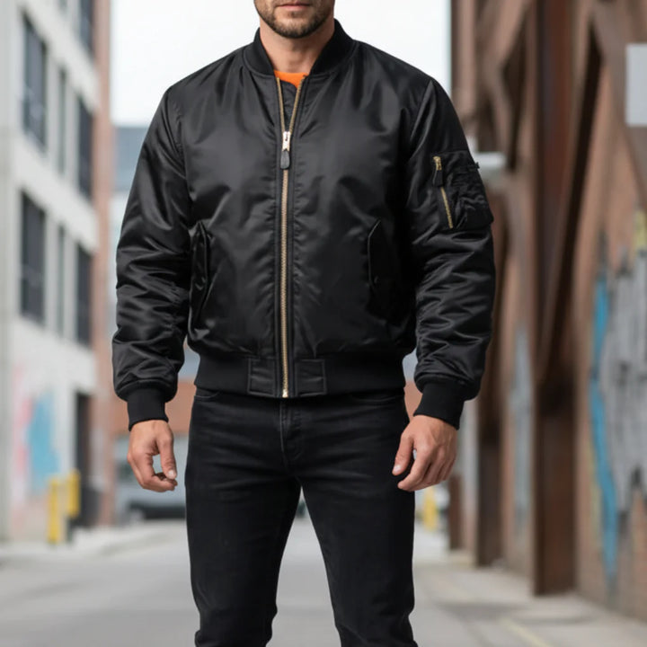 Chaqueta Bomber Clásica para Hombres