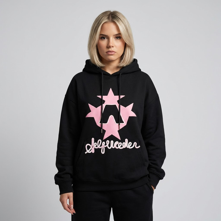 Sudadera gráfica grande para mujeres