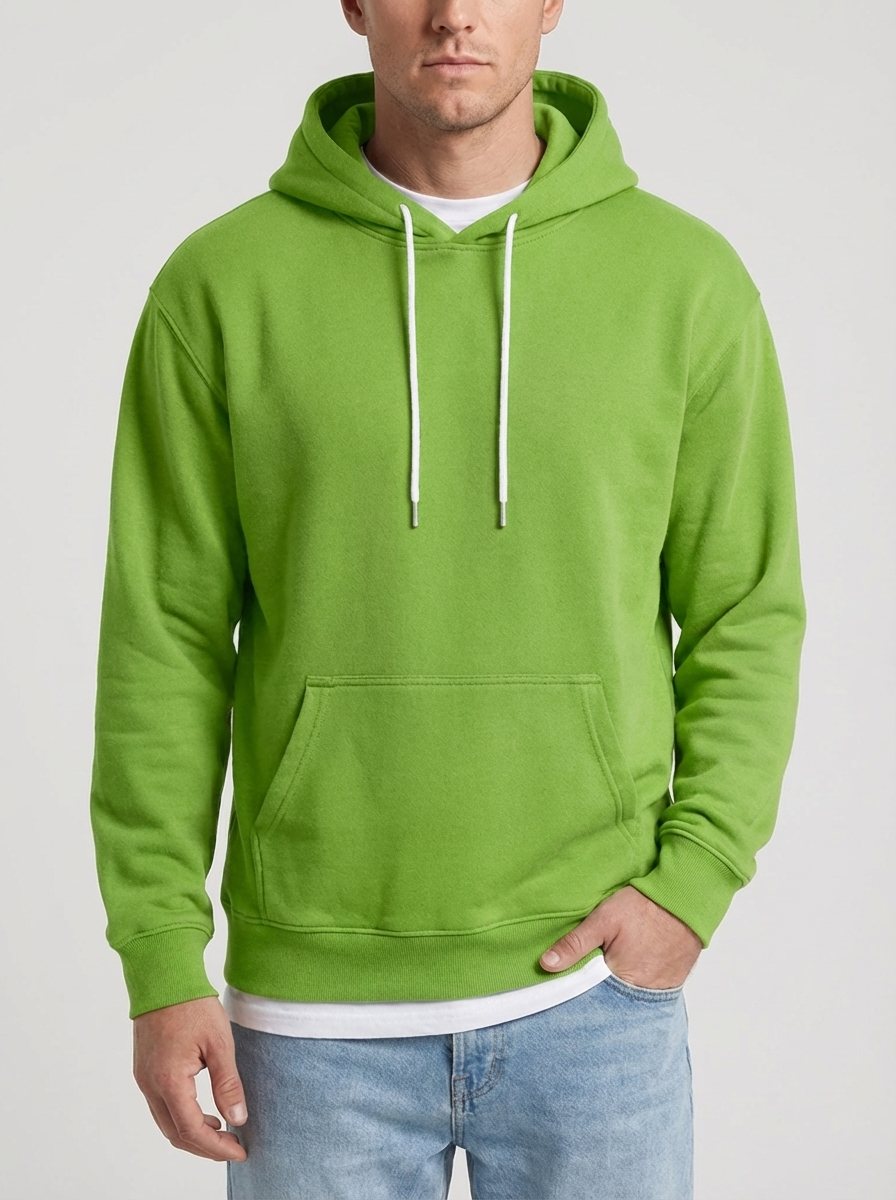Sudadera con Capucha Relajada para Hombres