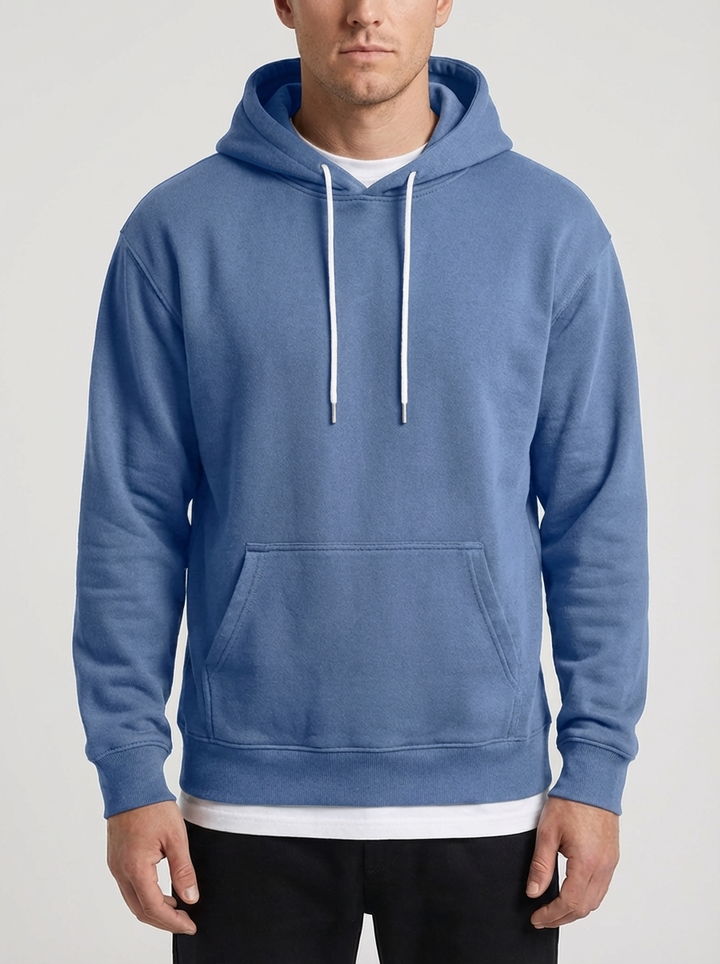 Sudadera con Capucha Relajada para Hombres