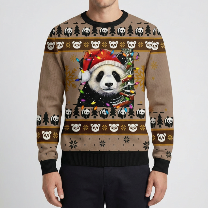 Sudadera Festiva con Gráfico de Rana para Hombres