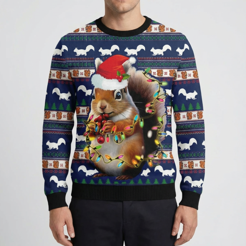 Sudadera Festiva con Gráfico de Rana para Hombres