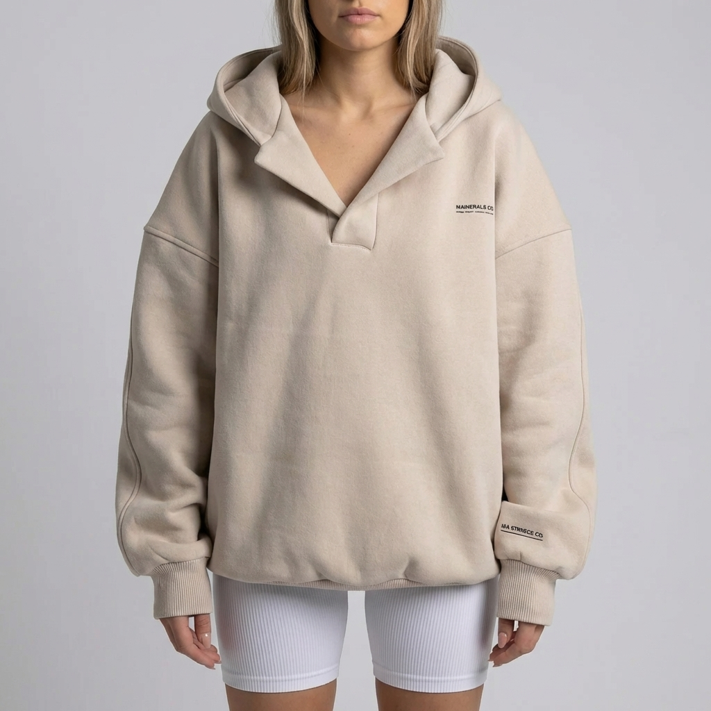 Suéter Oversized con Capucha para Mujeres