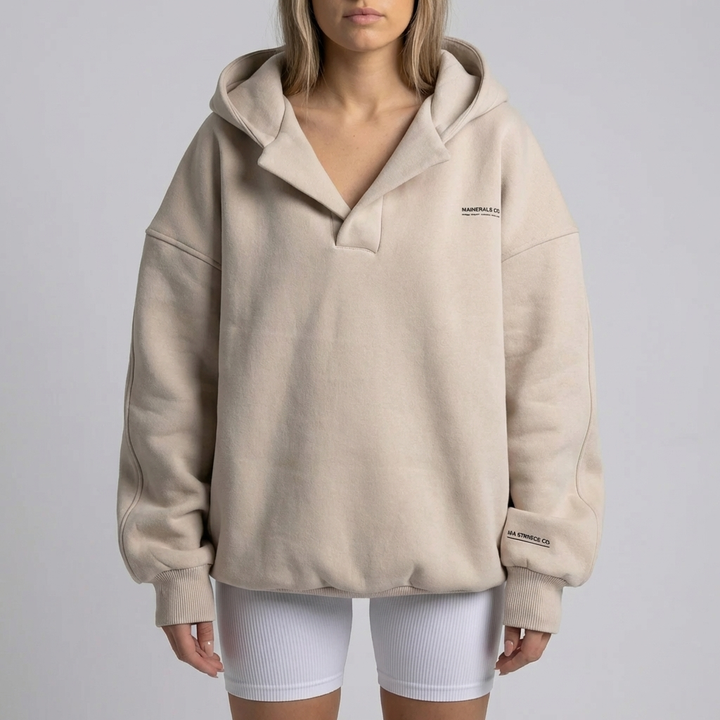 Suéter Oversized con Capucha para Mujeres