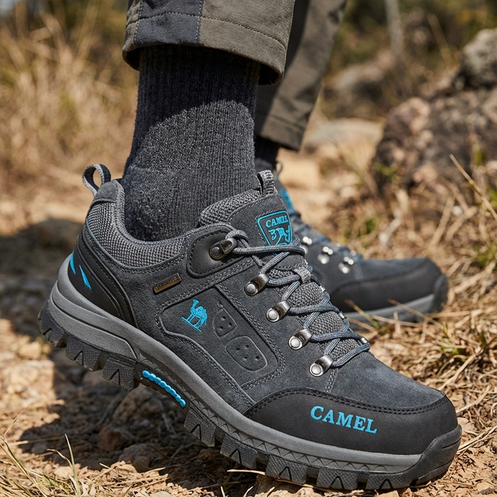 Zapatos de Senderismo Bajos con Cordones para Hombres