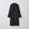 Abrigo Largo Trench para Mujeres