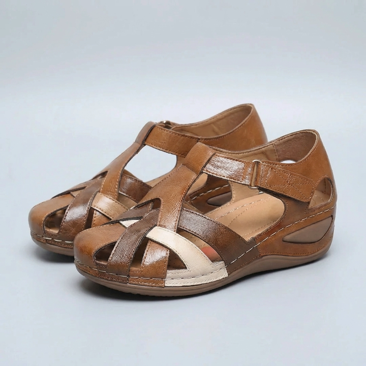 Sandalía Wedge con Correa Woven para Mujeres
