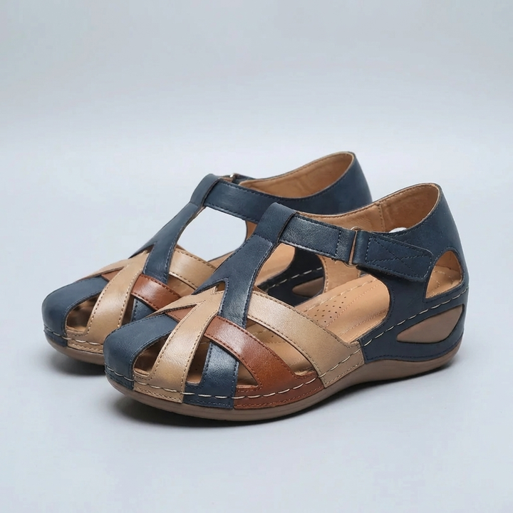 Sandalía Wedge con Correa Woven para Mujeres