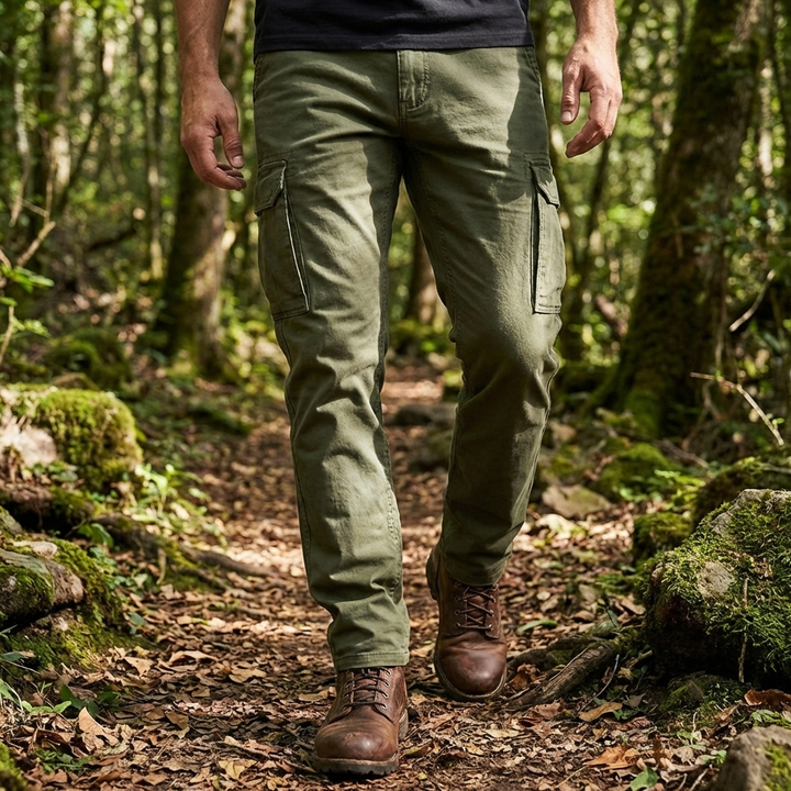 Pantalones Cargo Ajustados Modernos para Hombres