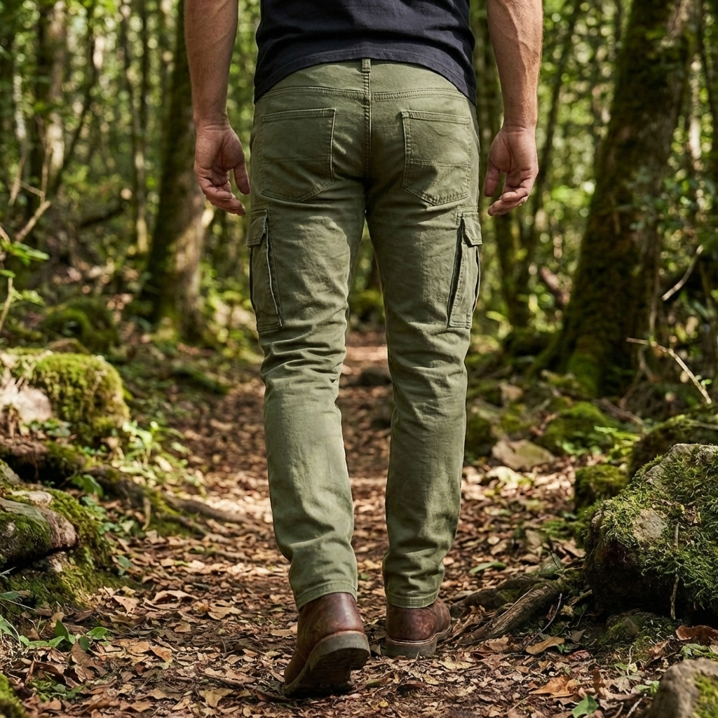 Pantalones Cargo Ajustados Modernos para Hombres