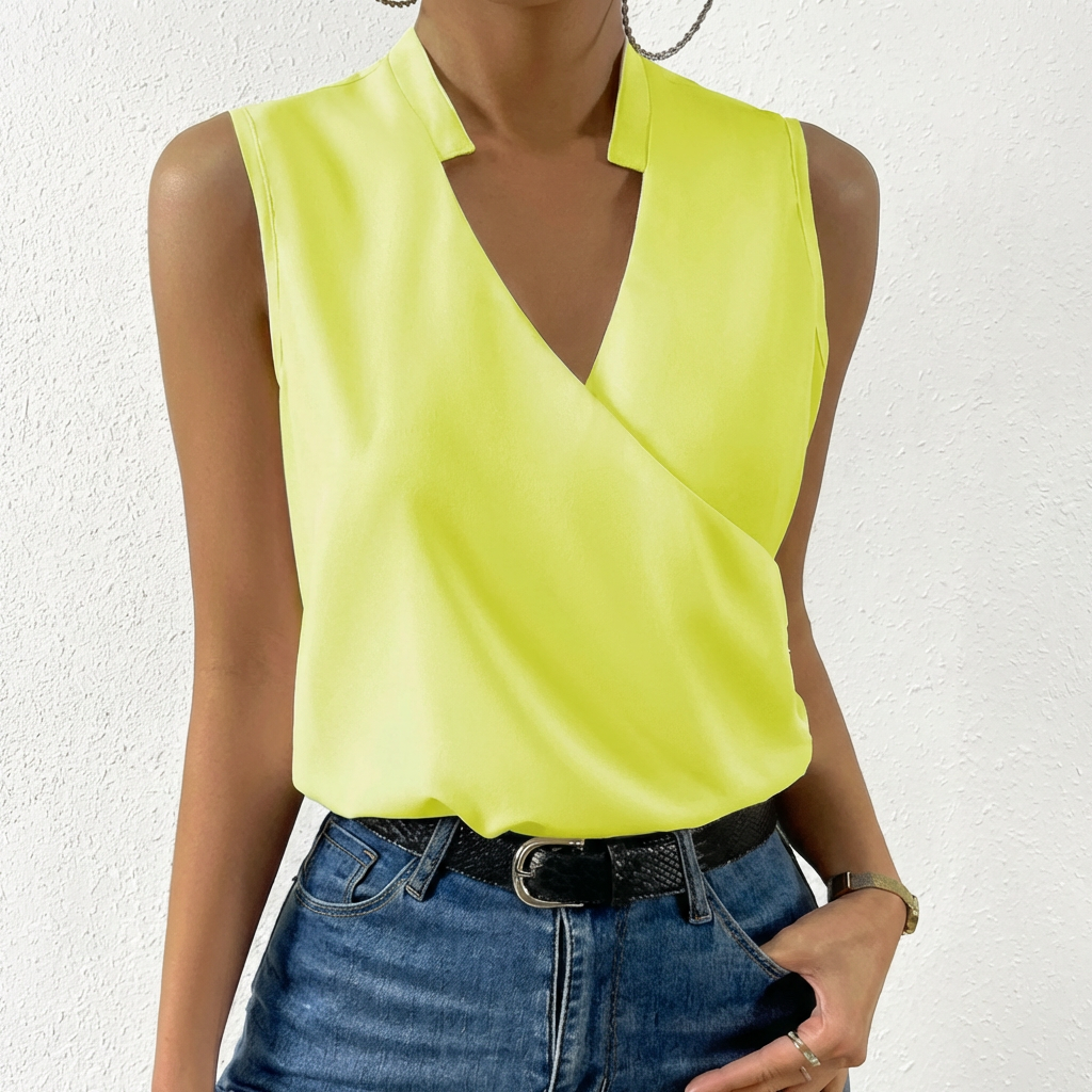 Top Chic Sin Mangas para Mujeres