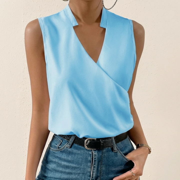 Top Chic Sin Mangas para Mujeres