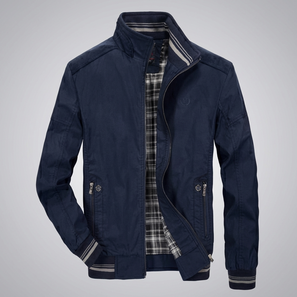 Chaqueta Estilo Ligero y Sin Esfuerzo para Hombres