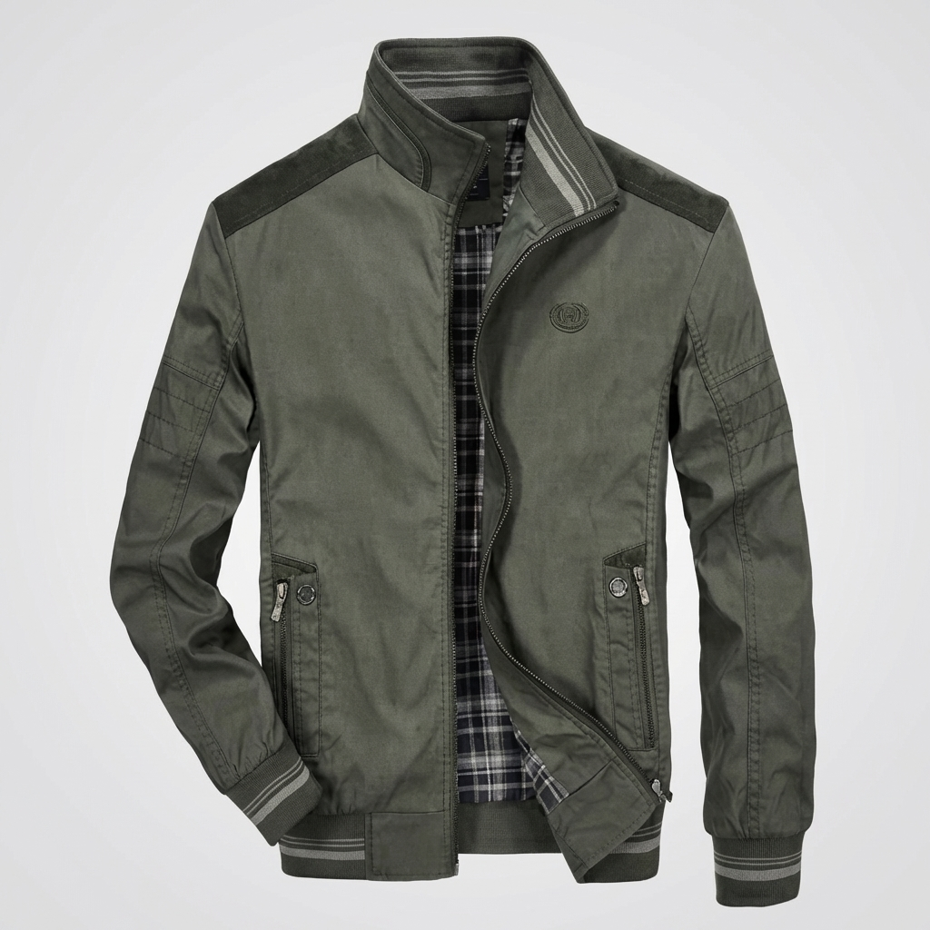 Chaqueta Estilo Ligero y Sin Esfuerzo para Hombres