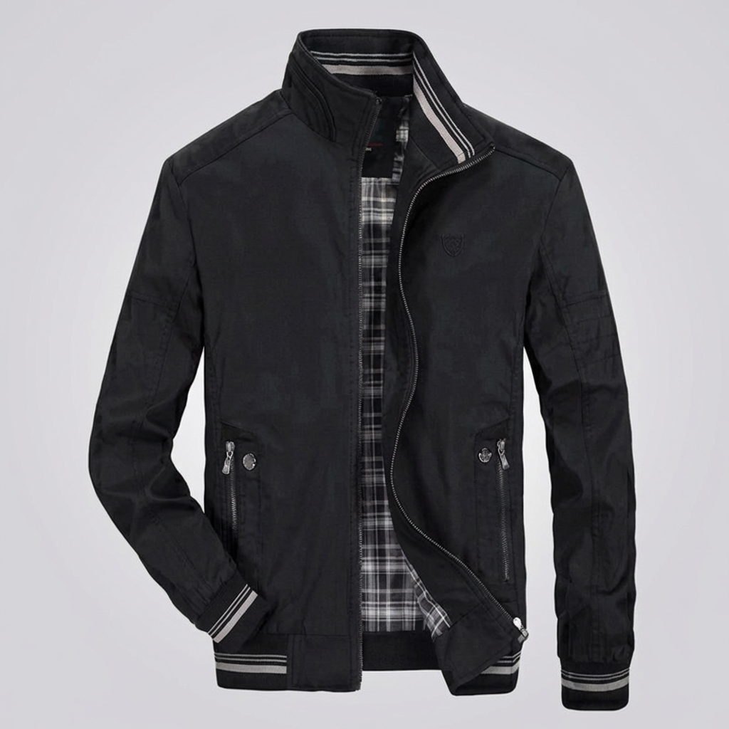 Chaqueta Estilo Ligero y Sin Esfuerzo para Hombres