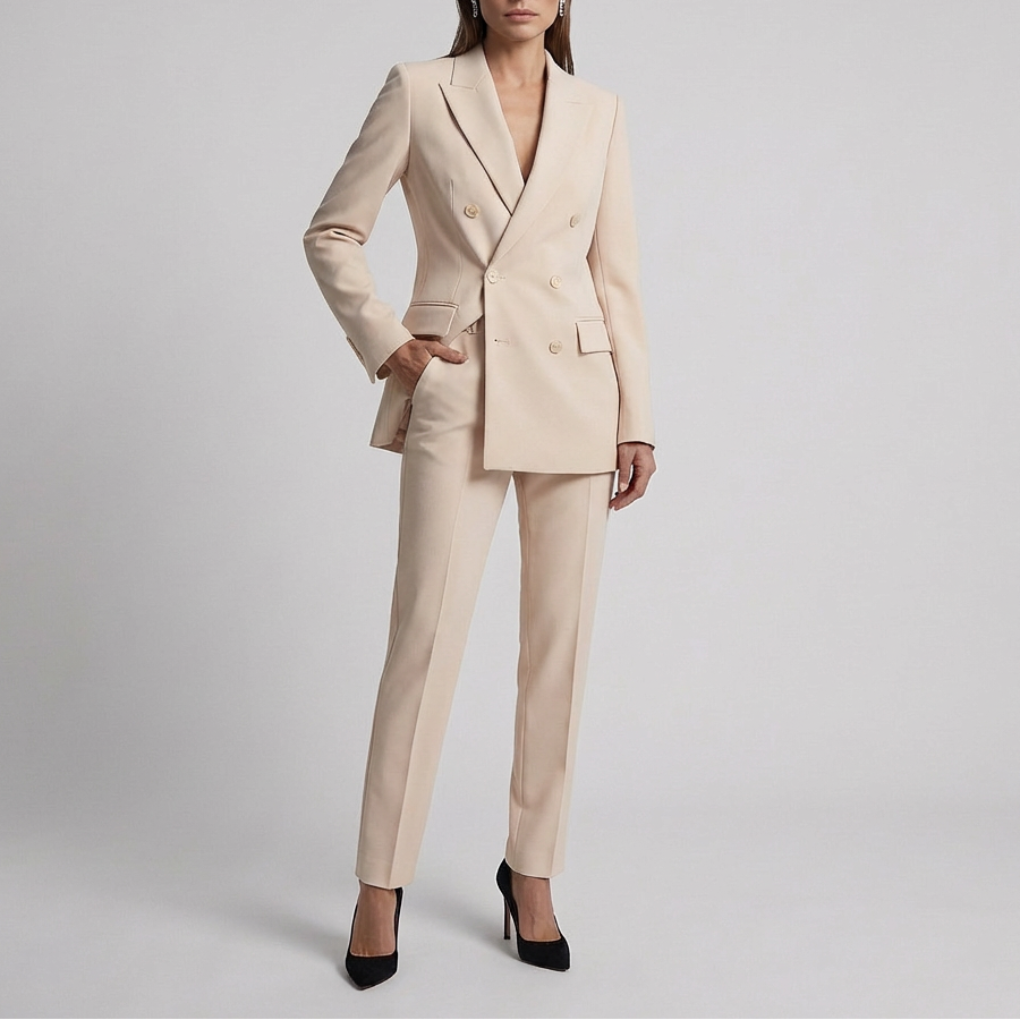 Conjunto de Traje de Negocios Elegante para Mujeres