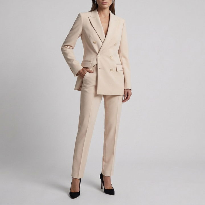 Conjunto de Traje de Negocios Elegante para Mujeres