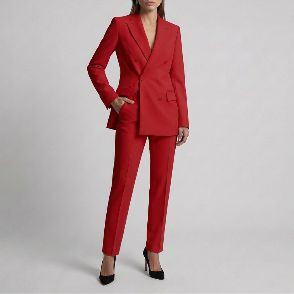 Conjunto de Traje de Negocios Elegante para Mujeres