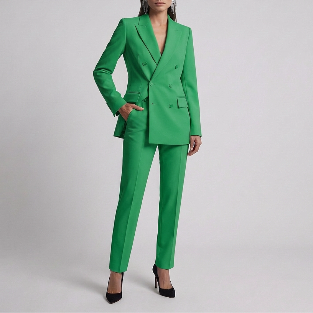 Conjunto de Traje de Negocios Elegante para Mujeres