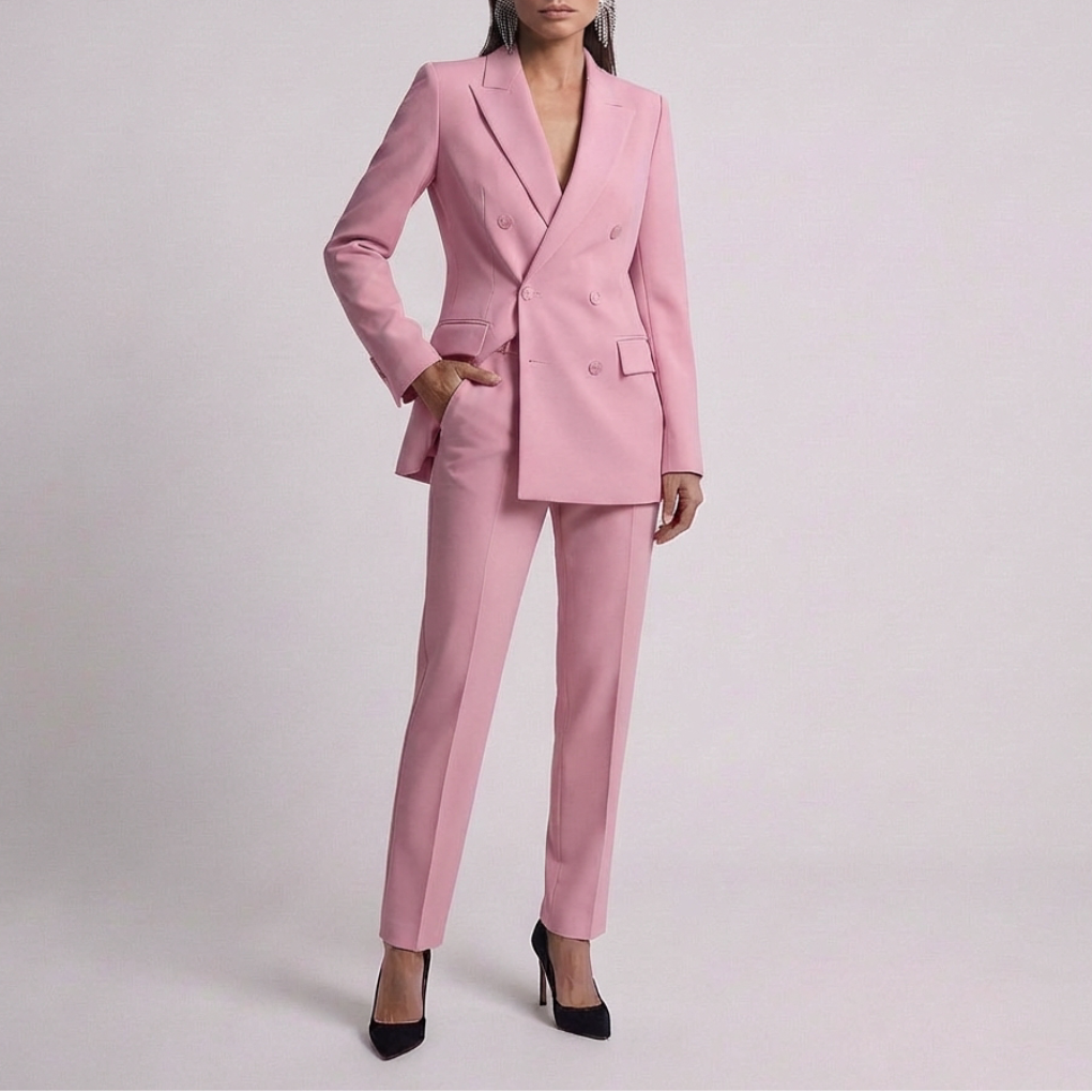 Conjunto de Traje de Negocios Elegante para Mujeres