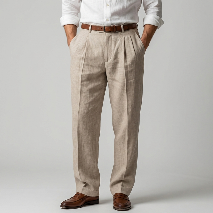 Pantalones Livianos de Lino para Hombres