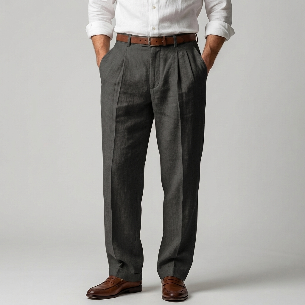 Pantalones Livianos de Lino para Hombres