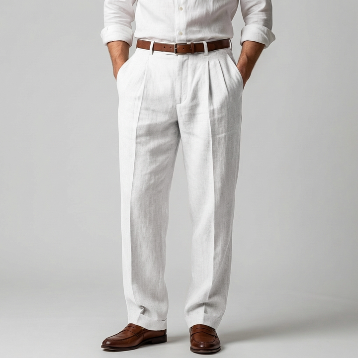 Pantalones Livianos de Lino para Hombres