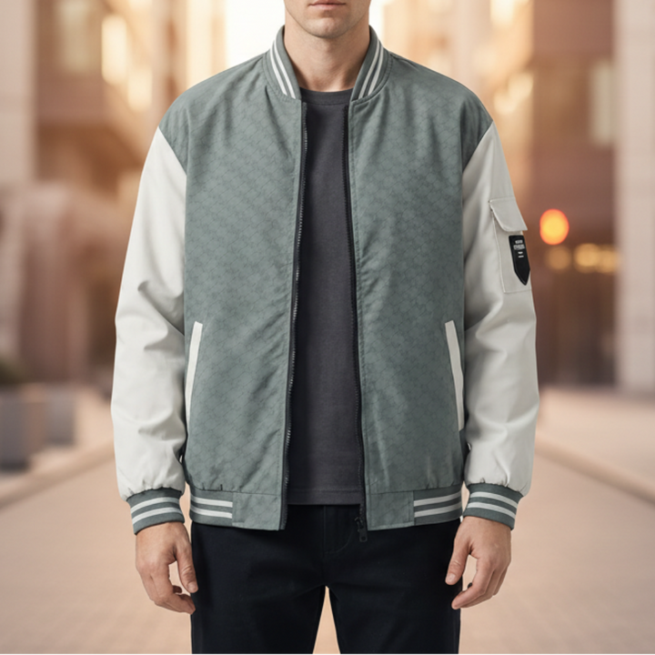 Chaqueta de béisbol casual para hombres