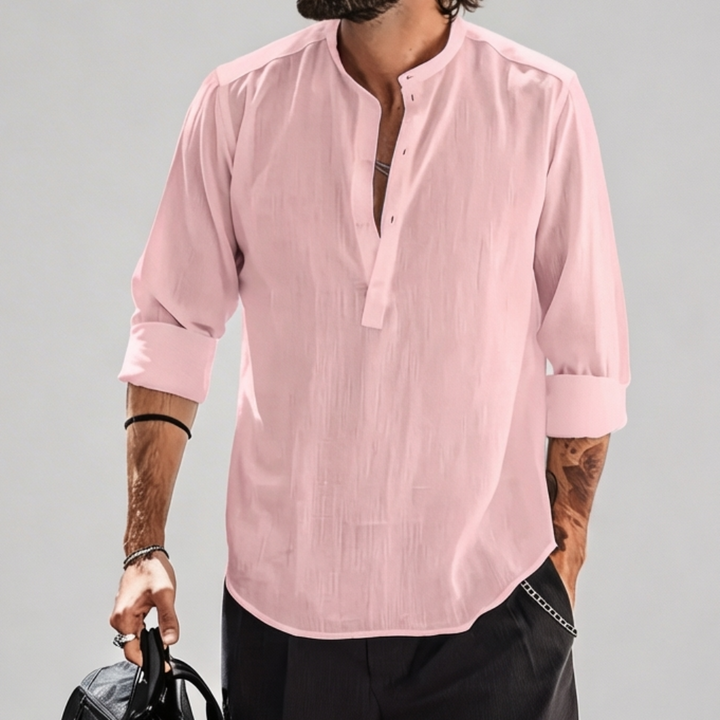 Camisas Casuales de Calle Manga Larga para Hombres